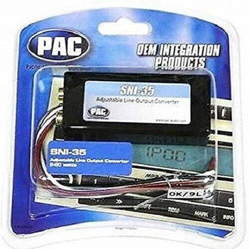 PAC SNI-35 Adjustable Line Out Converter with 2-50W per Channel