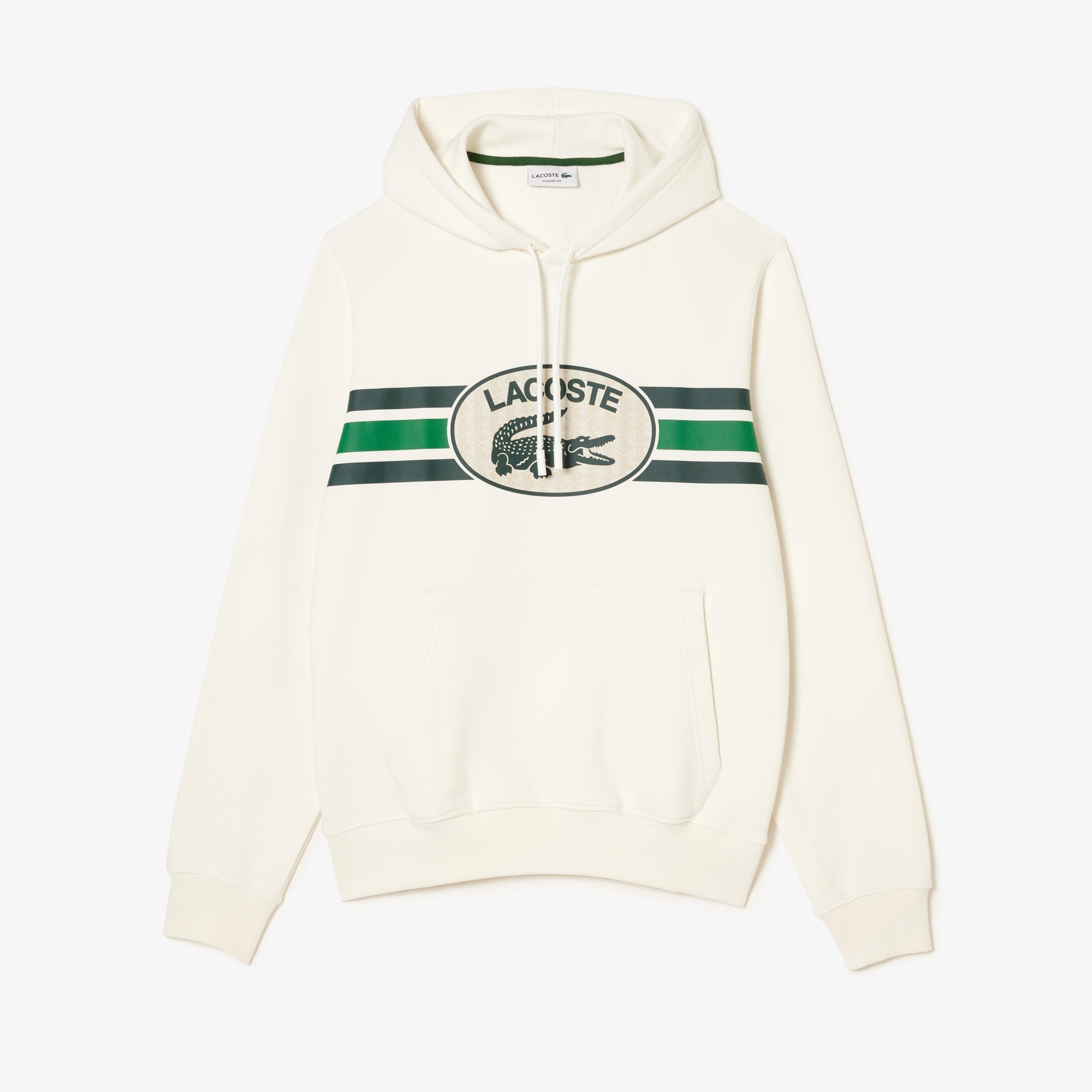 Lacoste Monogram Hoodie - Cotton Comfort Hoodie