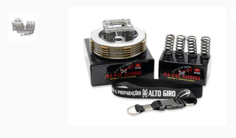 Motorcycle Performance Upgrade Kit - 240cc Cylinder & Competition Clutch for CG 150