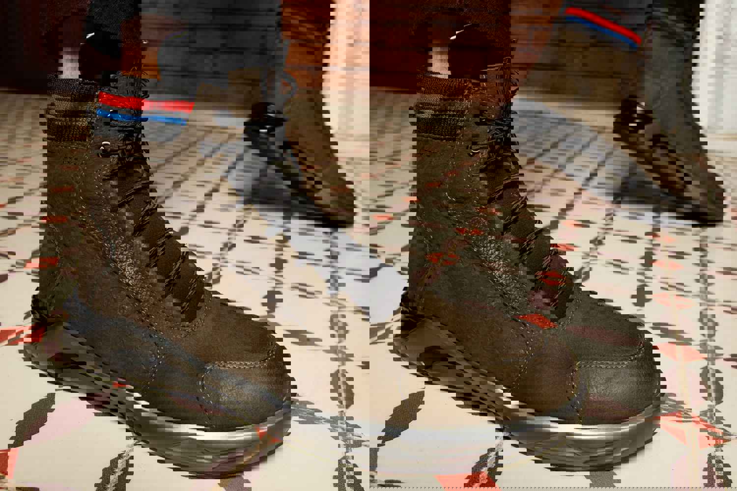 Caracas Green Suede Leather Casual Men Boot