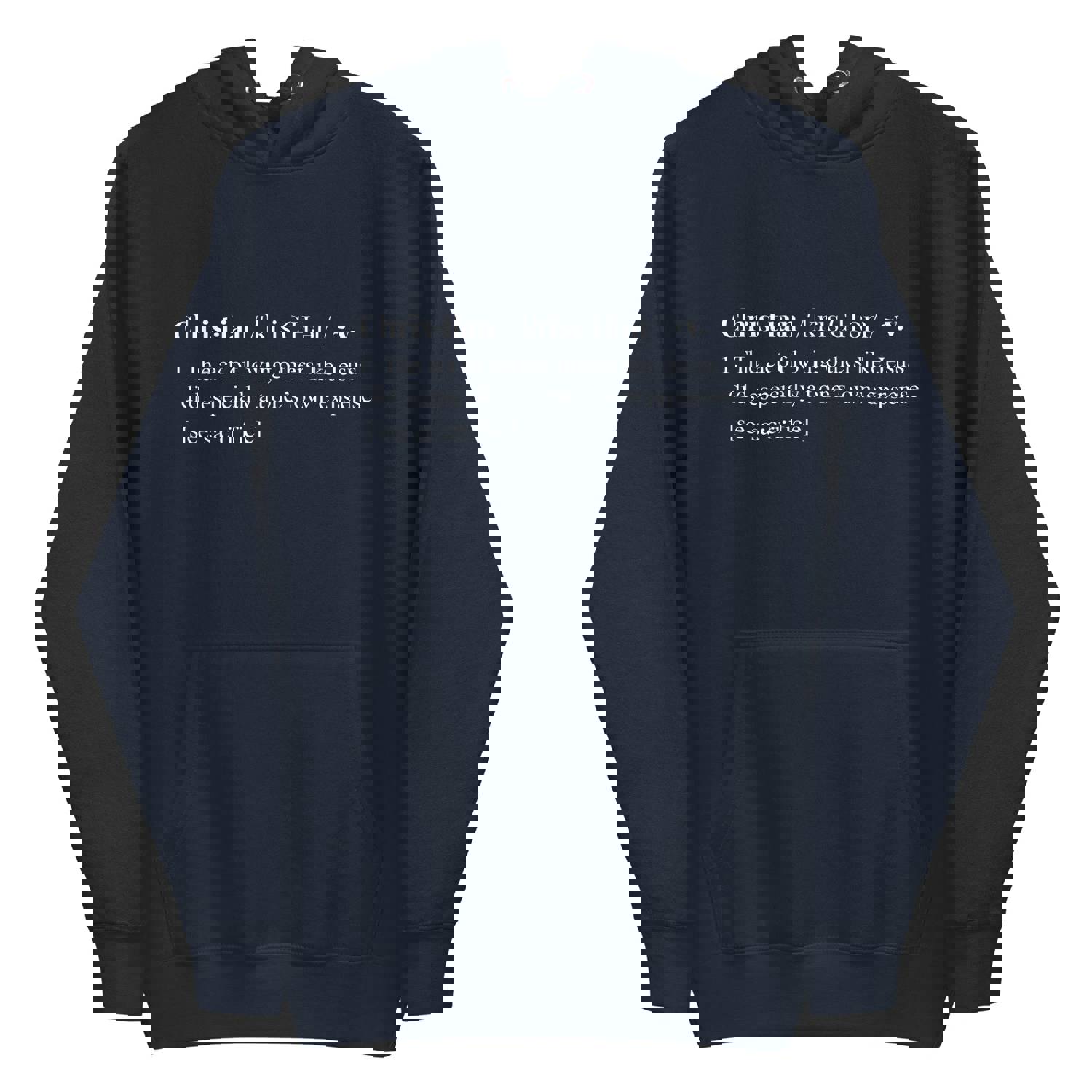 Christian Definition - Unisex Hoodie