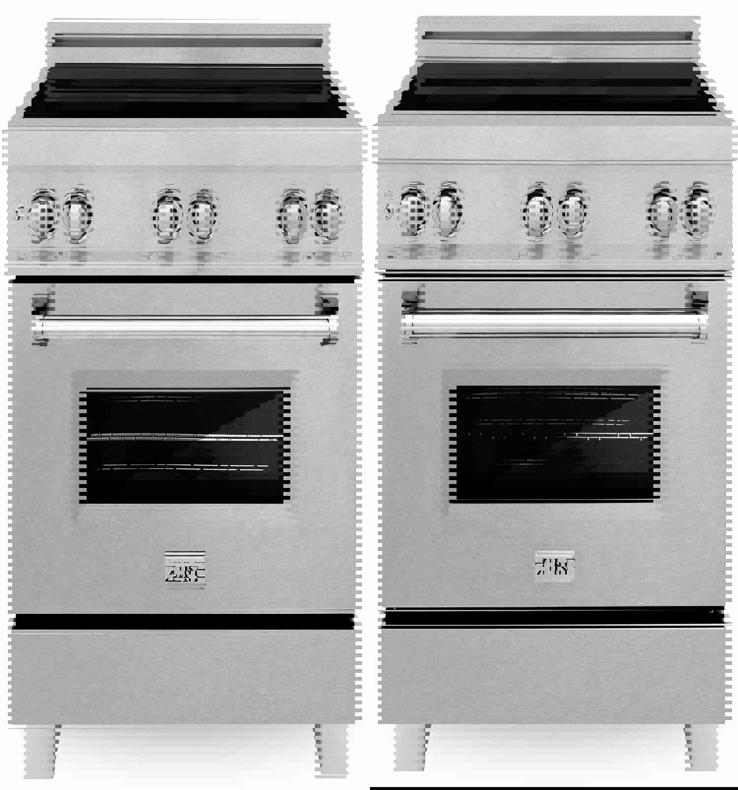 ZLINE 36-Inch 4.6 cu. ft. Induction Range with 4-Element Stove & Electric Oven in DuraSnow Stainless Steel