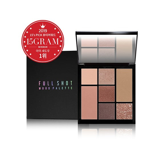APIEU Full Shot Mood Palette 14g [No.2 Milk Tea] - All-in-One Makeup Palette