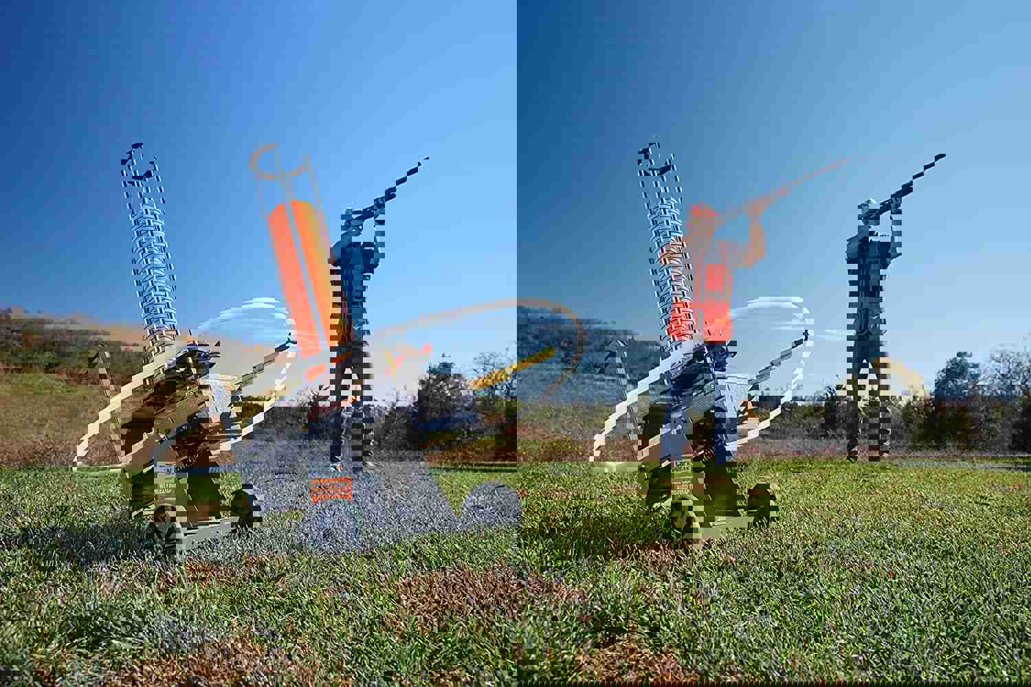 WHEELYBIRD Electronic Trap Thrower for Shooting Practice