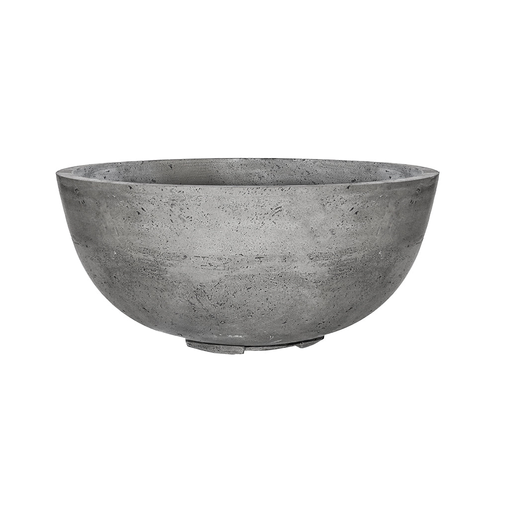 Moderno 1 Fire Bowl - Outdoor Gas Fire Pit with Lava Rocks