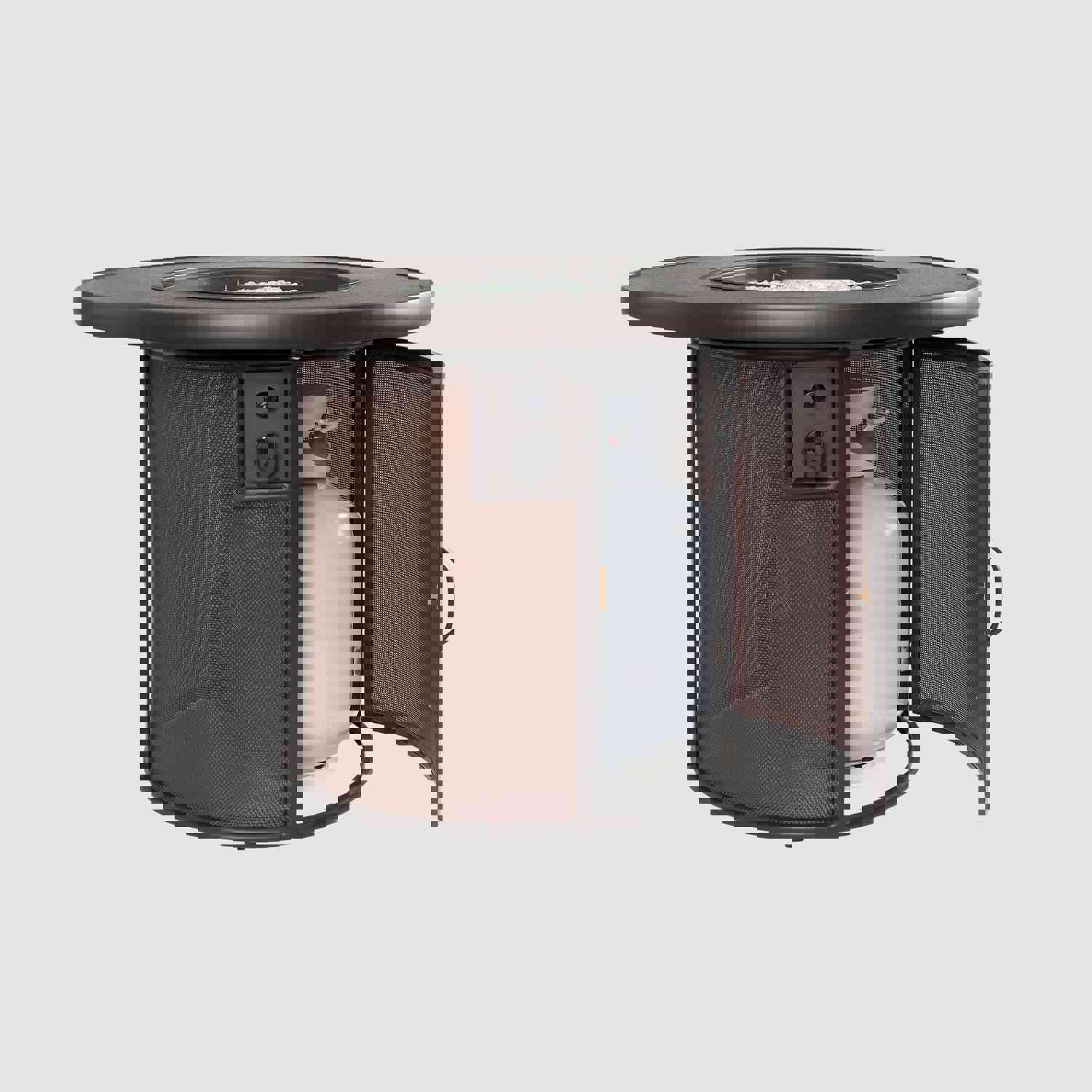 Stonefire Round Gas Fire Pit Table