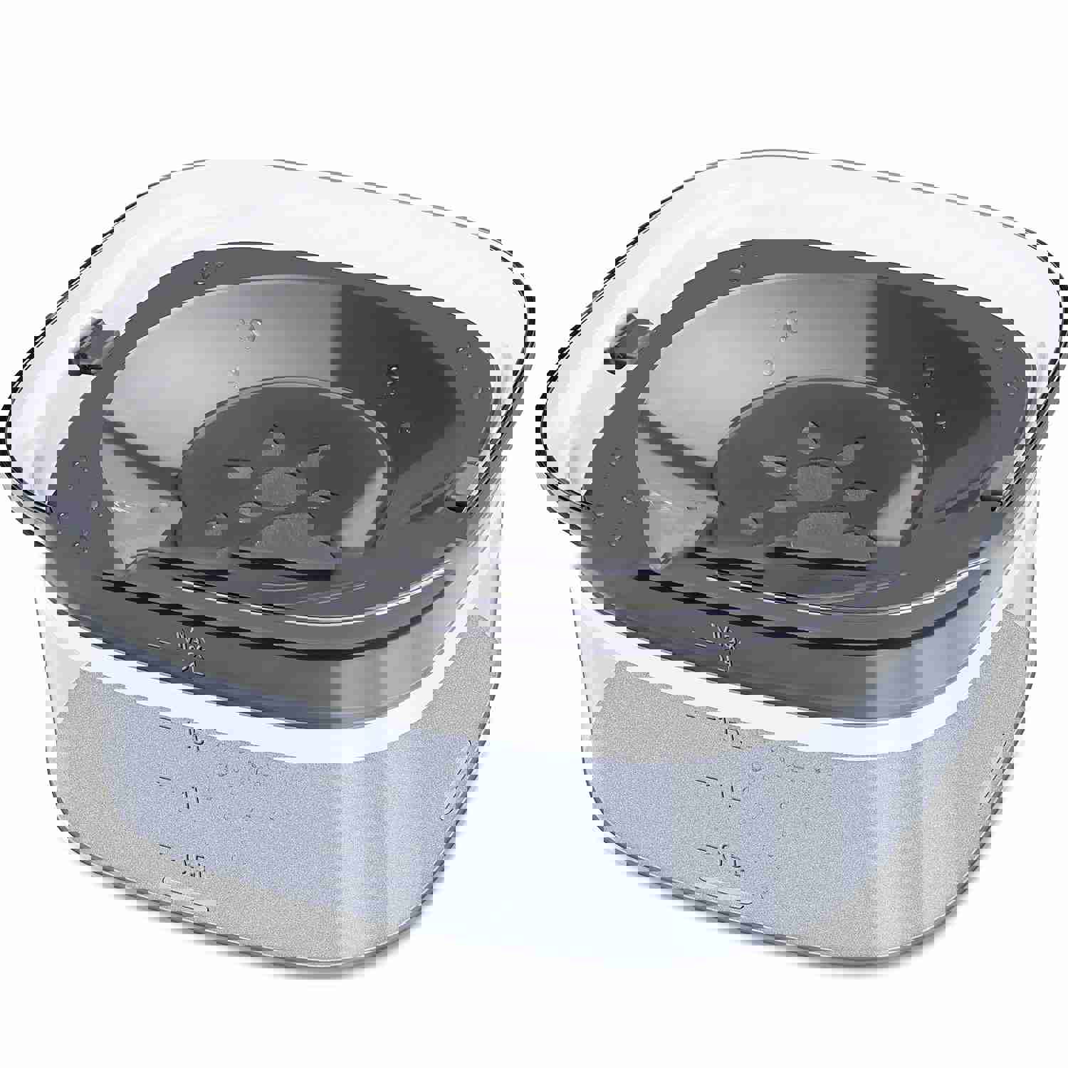 70oz Large Capacity Spill Proof Dog Water Bowl with Visible Water Level for Pets