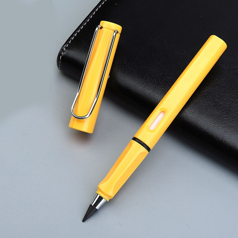 Unlimited Writing Infinity Pencil - No Ink Novelty Pen for Art, Sketch, and School Supplies