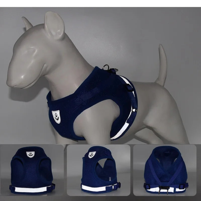 Premium Dog Harness and Leash Set for Small Dogs - Comfortable & Reflective Pet Accessories