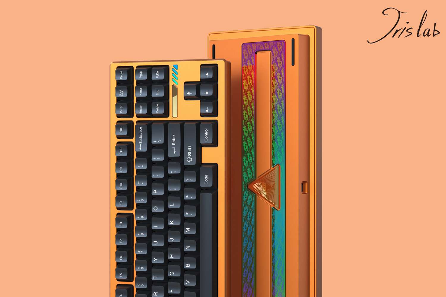 Jris80 PCB Gasket Mount Keyboard Kit (Alu Weight) - Group Buy