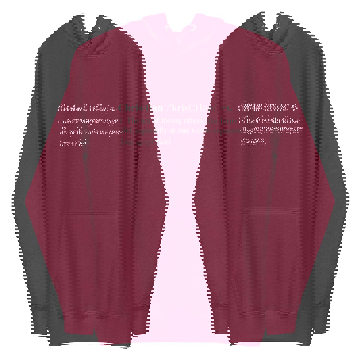 Christian Definition - Unisex Hoodie