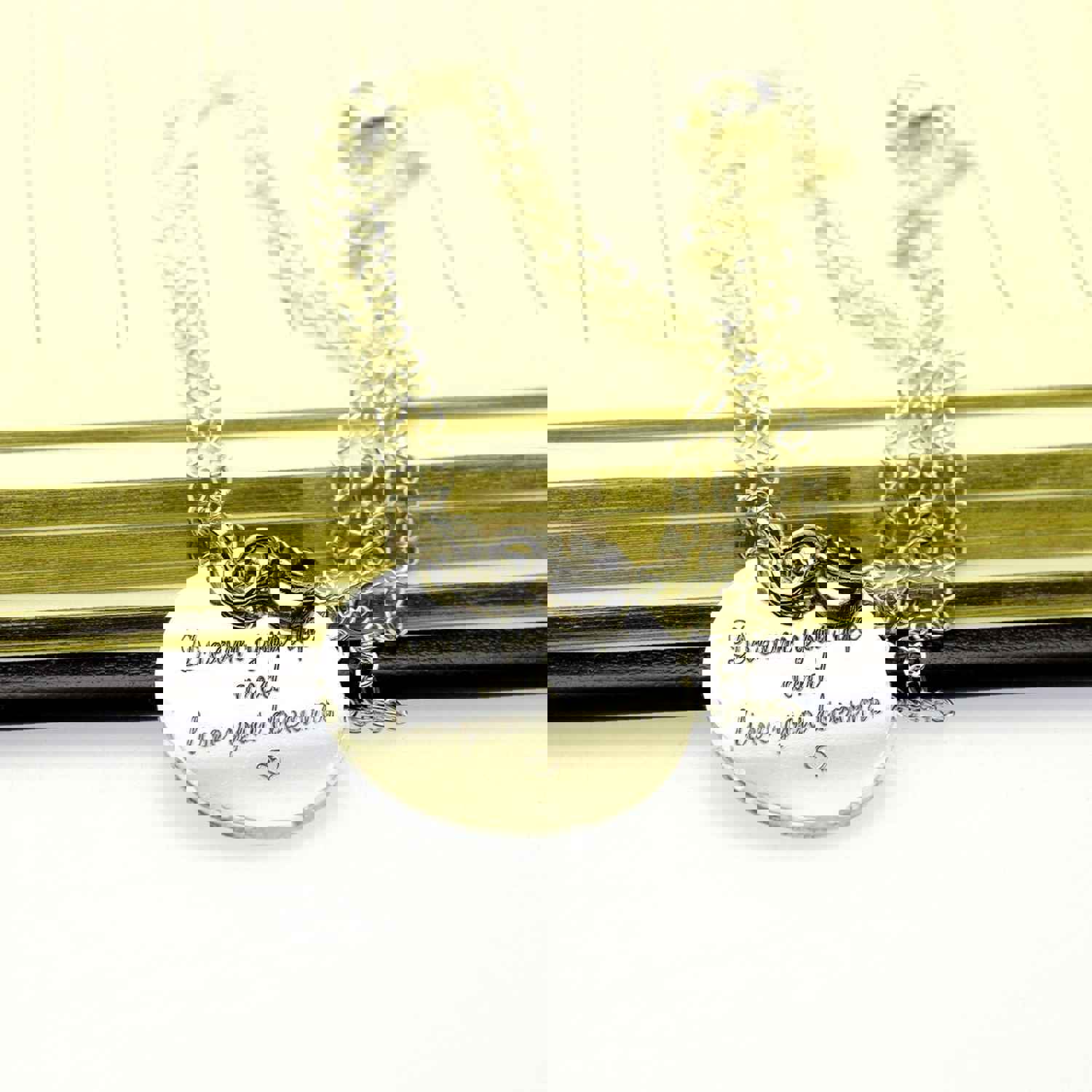 Custom Hebrew Necklace - Personalized Jewish Sterling Silver Gift