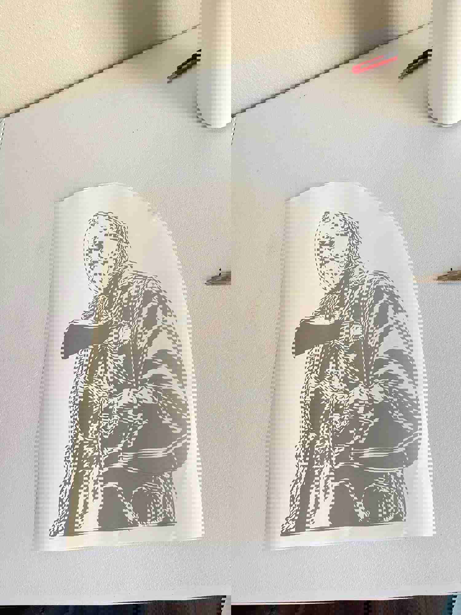 Jason V Car Graphic Anime Vinyl Decal - Removable Stickers for Cars & Trucks - Perfect Gift for Birthdays & Father's Day