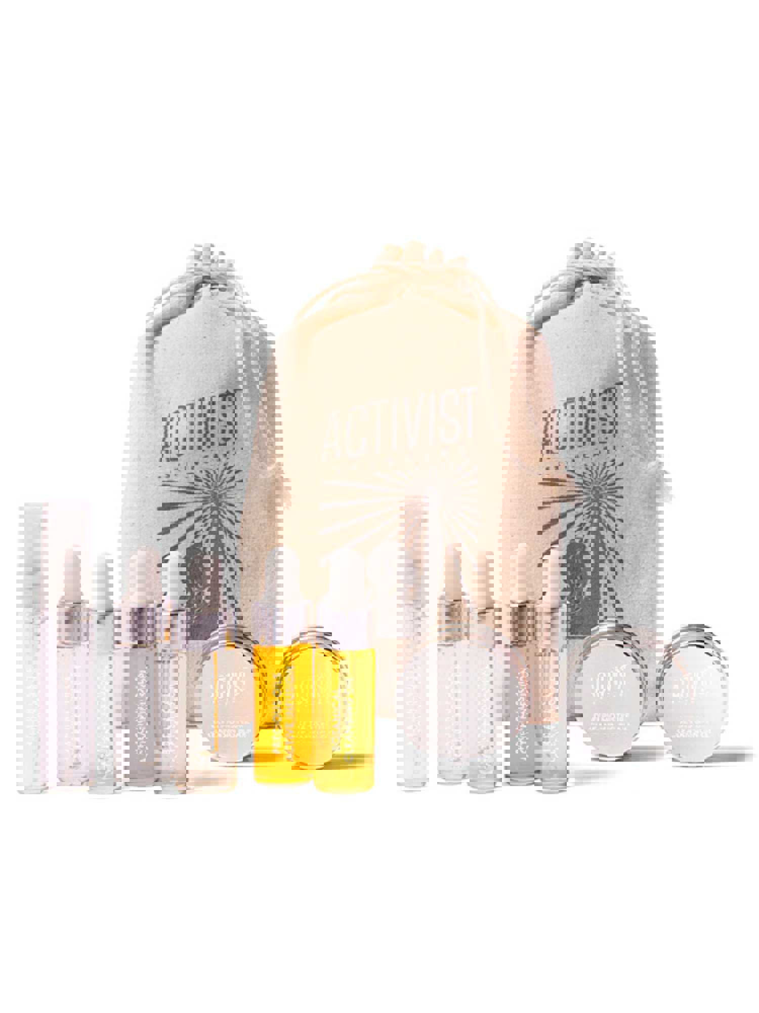 Activist Skincare Refillable Trial & Travel Kit - Complete Skincare Set