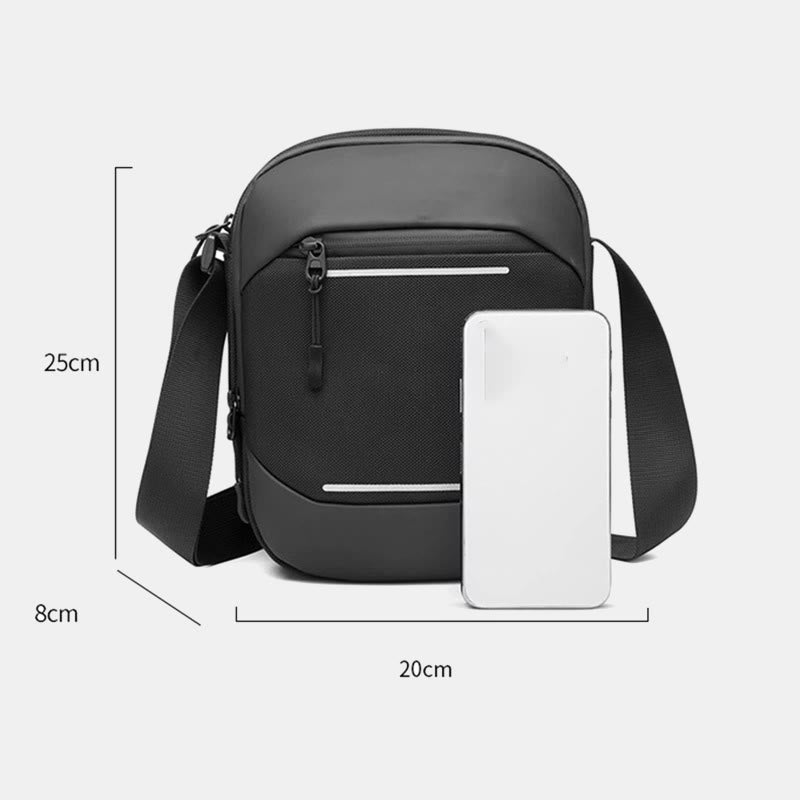 Waterproof Large Capacity Crossbody Bag for Men - Fashion Travel Sling Bag
