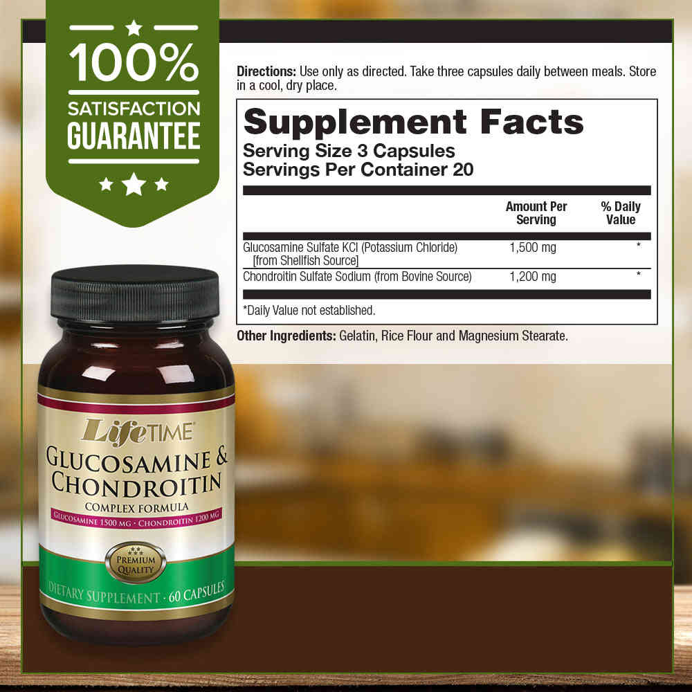 Glucosamine & Chondroitin Complex Formula | Joint Health Support Supplement