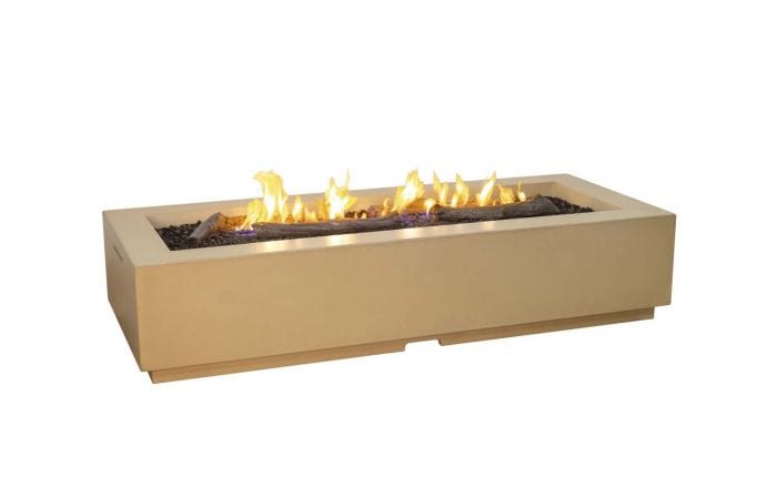 American Fyre Designs - Louvre Long Rectangle Fire Pit | 688