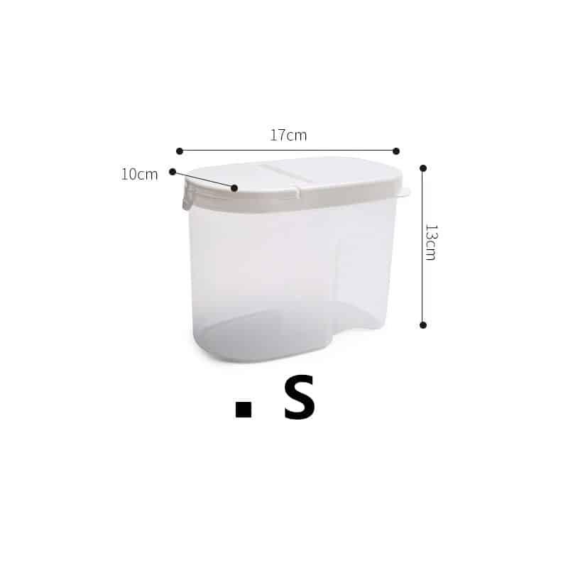 White Lid Leakproof Food Storage Container