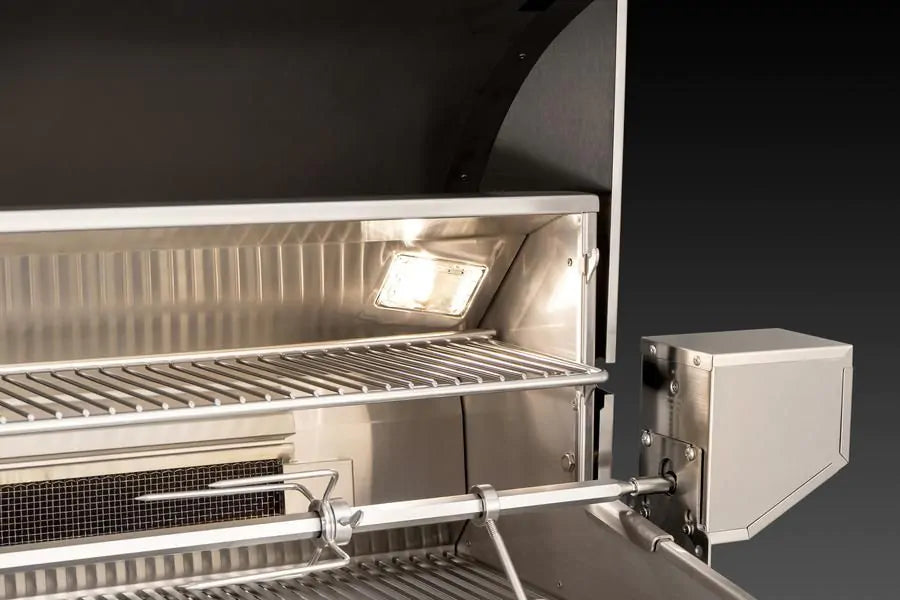 Fire Magic Echelon Diamond E790i 36-Inch Propane Gas Built-In Grill with Backburner, Rotisserie Kit and Analog Thermometer