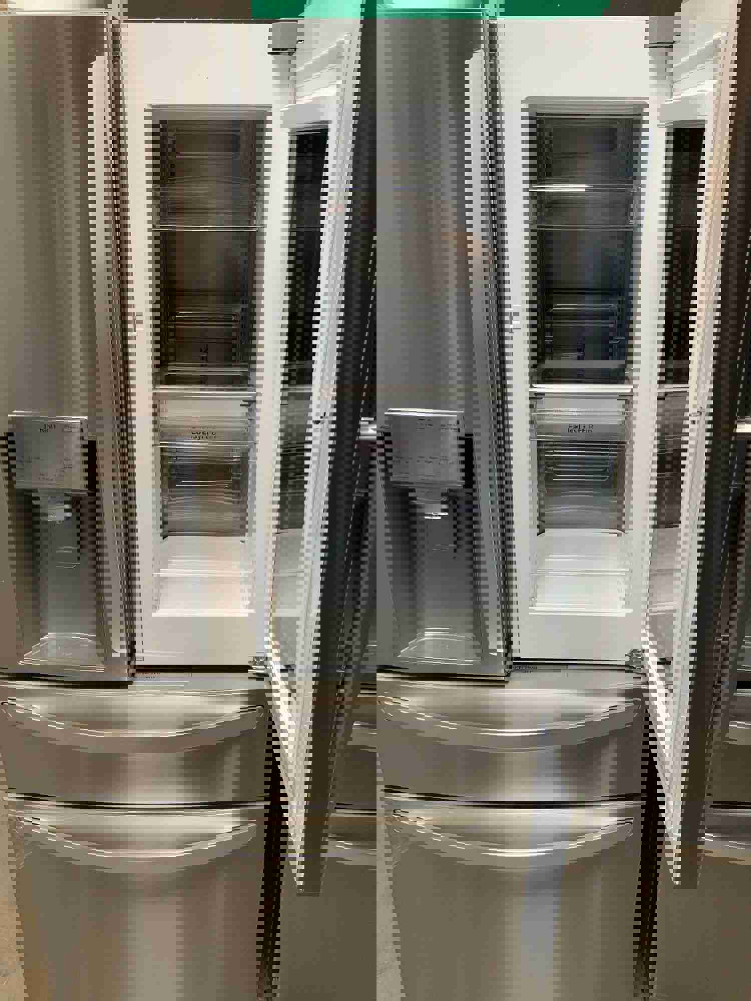 New Open Box LG Craft Ice Smart Wi-Fi Enabled 29.5-cu ft 4-Door French Door Refrigerator with Dual Ice Maker
