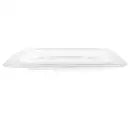 Winco SP7600S 1/6 Size Clear Polycarbonate Solid Food Pan Cover