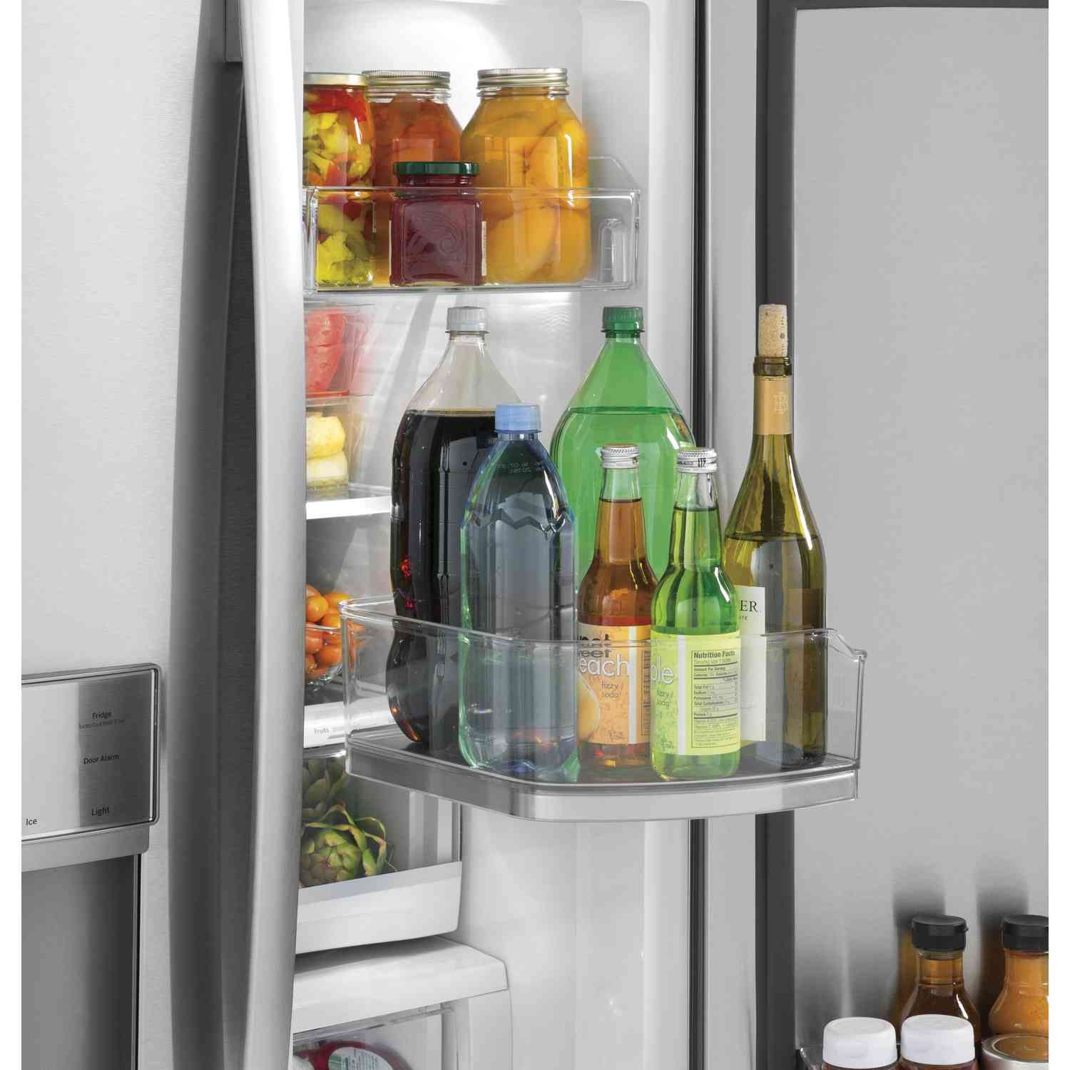 GE Profile 36-inch Counter-Depth French 3-Door Refrigerator with External Water and Ice Dispenser