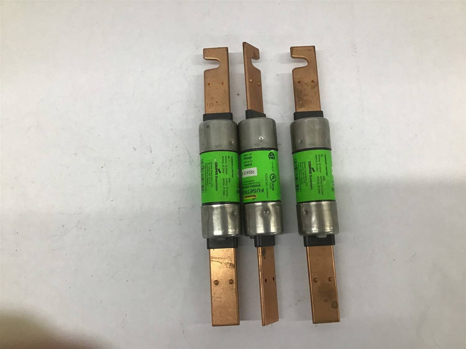 Fusetron Energy Efficient FRS-R-75 Lot of 3