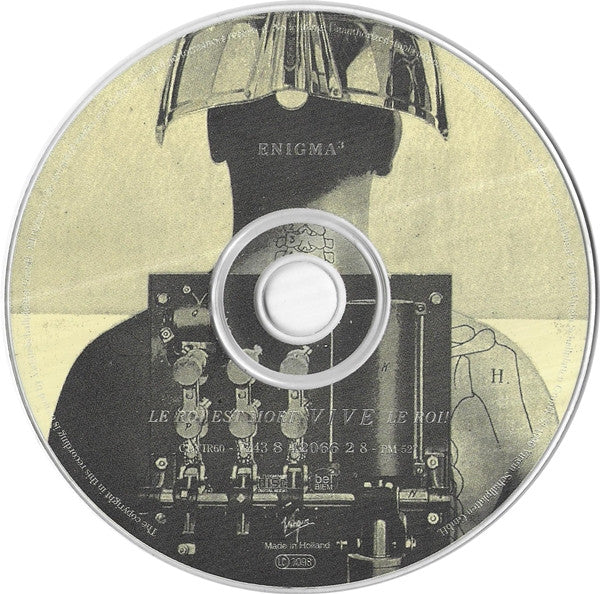 Enigma - Le Roi Est Mort, Vive Le Roi! (CD, Album, 1996, Europe)