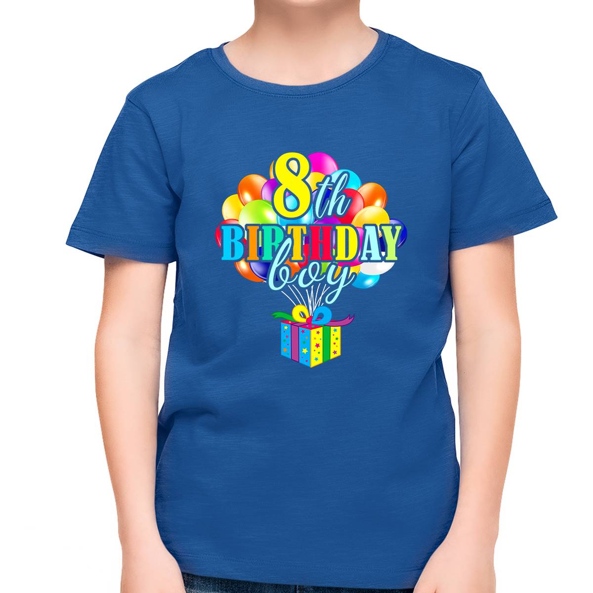 8th Birthday Boy Shirt for 8 Year Old Boys - Funny Birthday Gift