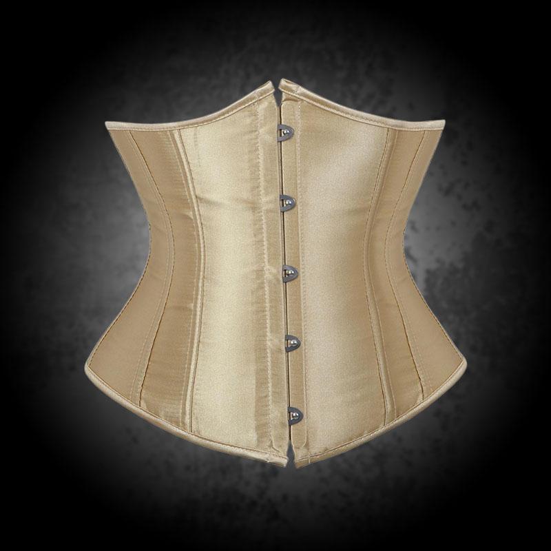 Athenes Laced Black Underbust Corset for Waist Cinching