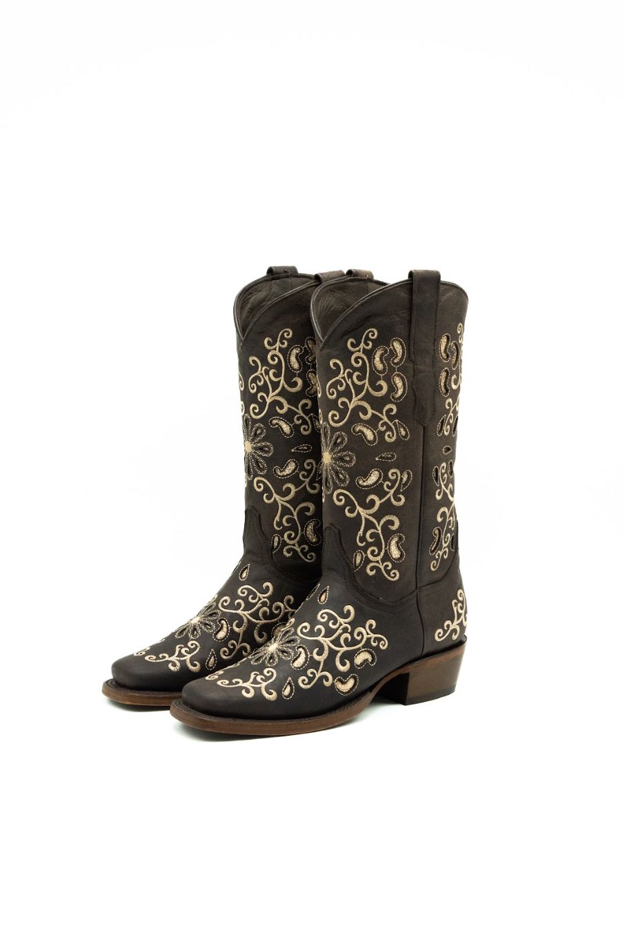 The Alexandria Frontier Cowgirl Boot - Genuine Leather