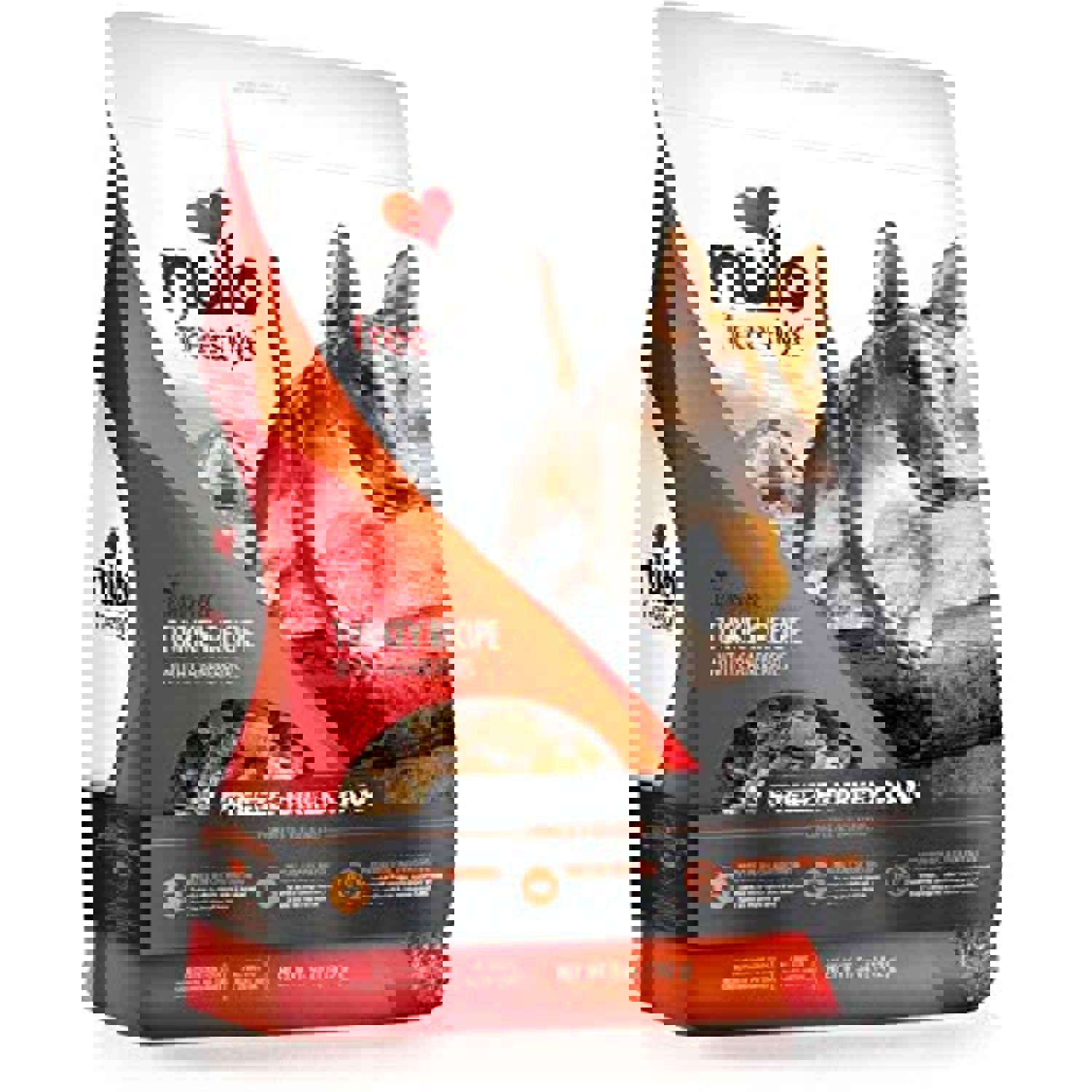 Nulo Freeze Dried Raw Dog Food - Grain Free with Probiotics, Turkey Recipe, 5 Oz
