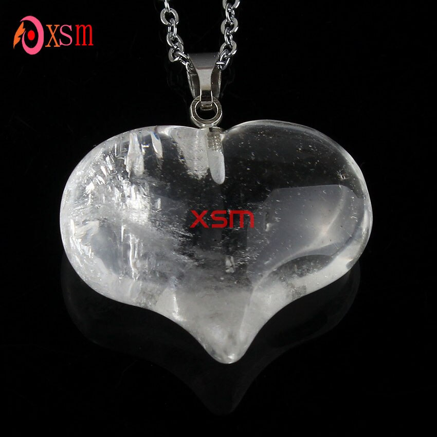 Natural Gnergy Gemstone Silver Plated Pendant with Rose Pink Quartz and Opalite