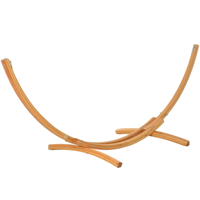 Outsunny Universal Hammock Stand 10-13ft Adjustable Steel Stand for Indoor and Outdoor Use