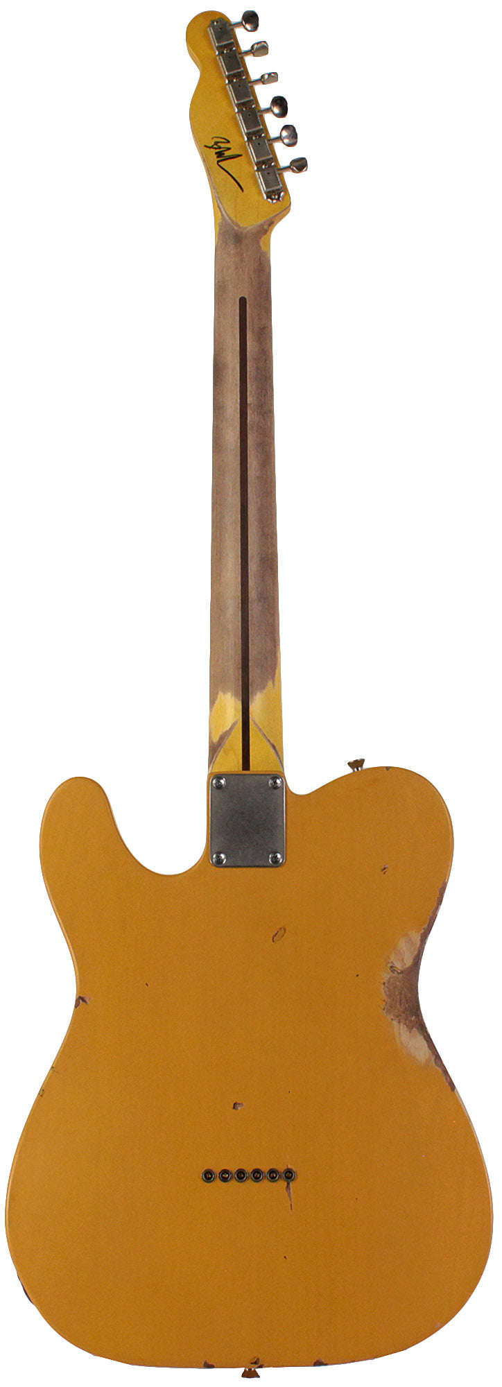 Nash E-1HB Guitar, Butterscotch Blonde, Medium Aging