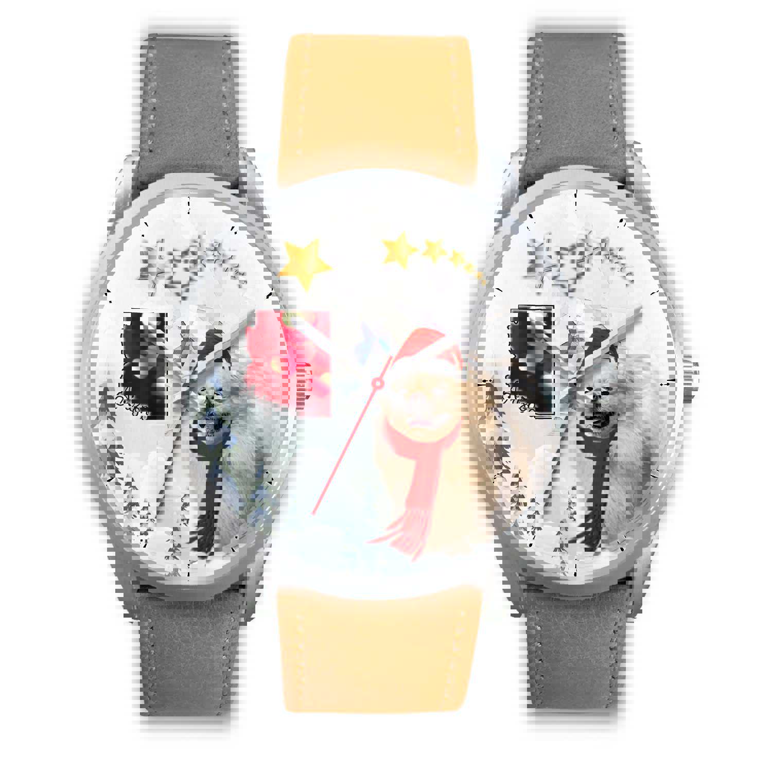Pekingese Dog Arizona Christmas Wrist Watch - Stylish Custom Design for Men & Women