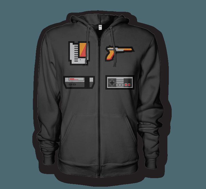 NES Hoodie - Preshrunk Fleece, 50% Cotton 50% Polyester