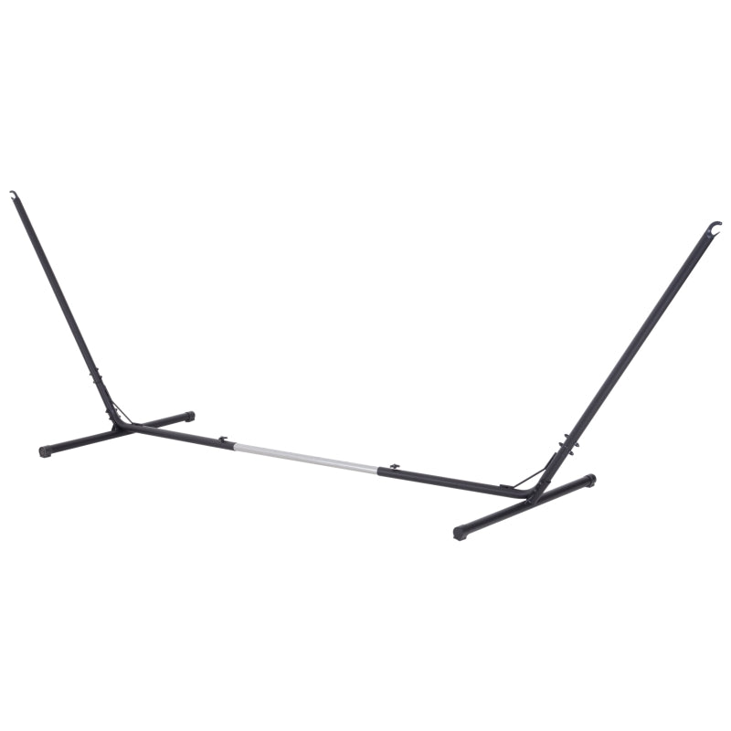 Outsunny Universal Hammock Stand 10-13ft Adjustable Steel Stand for Indoor and Outdoor Use