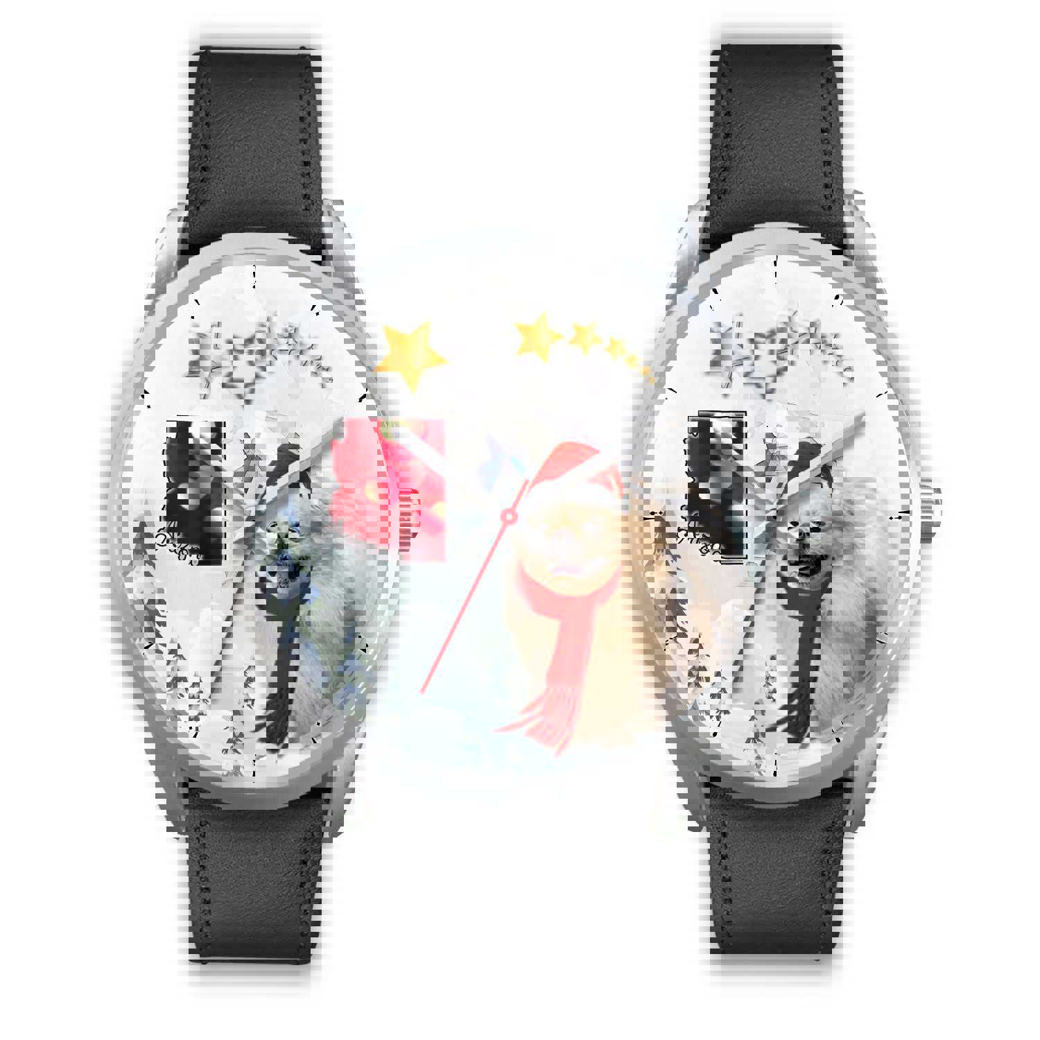 Pekingese Dog Arizona Christmas Wrist Watch - Stylish Custom Design for Men & Women