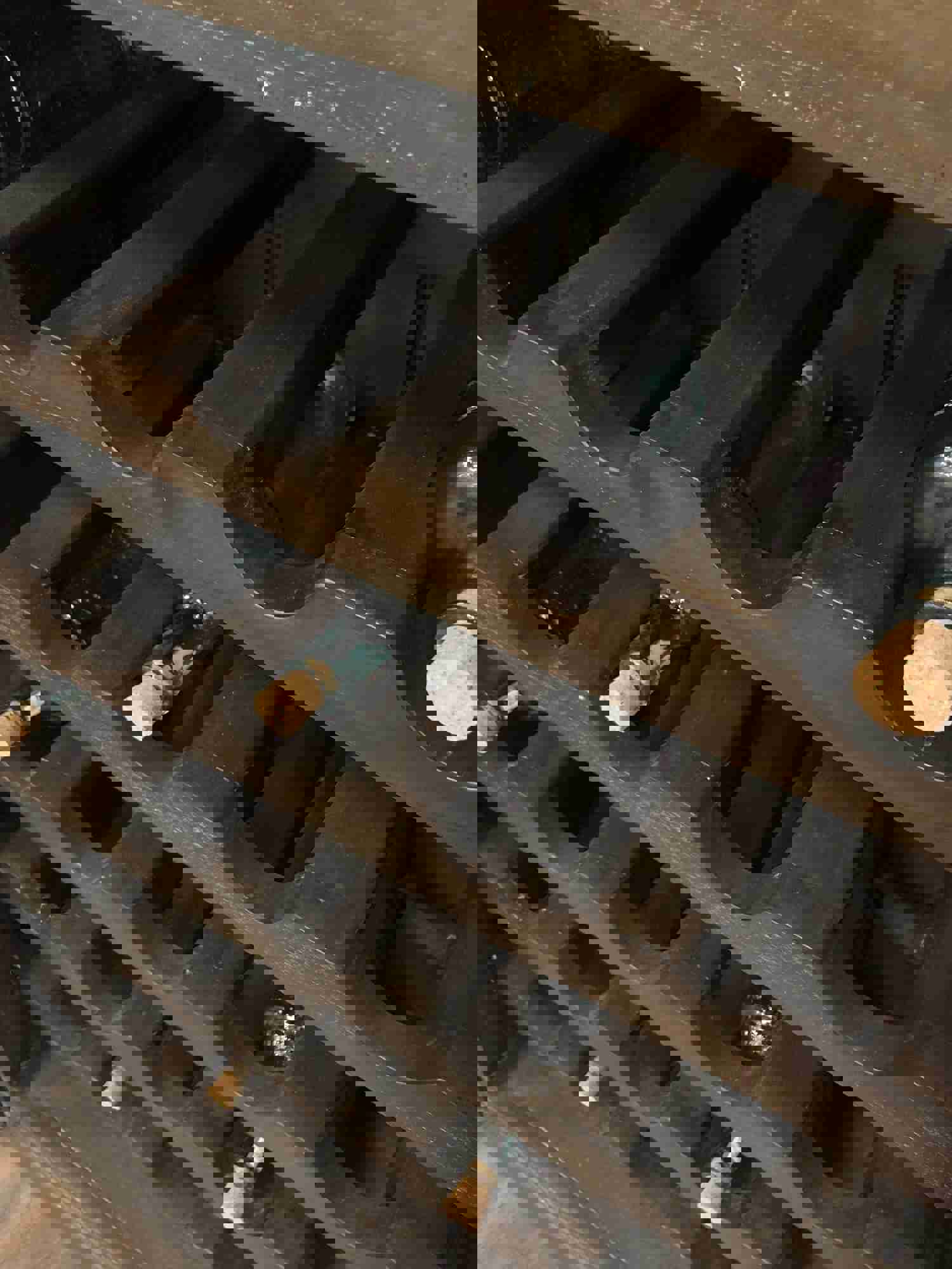 Sonoma 35 Mahogany & Iron Wine Cabinet - Cocoa