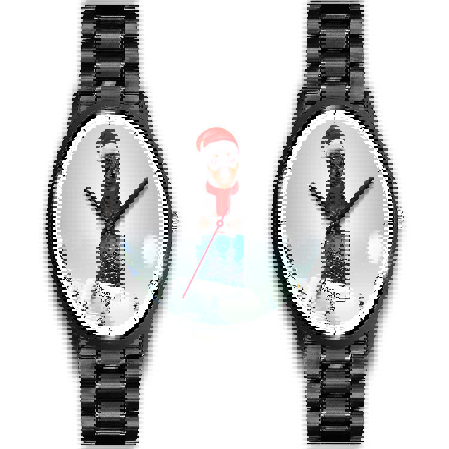 Miniature Pinscher Arizona Christmas Special Wrist Watch