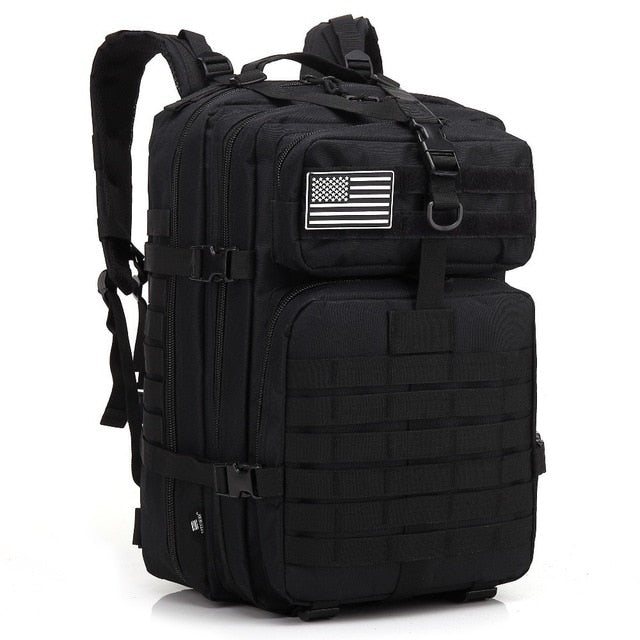 Large Capacity Unisex Army Tactical Backpack for Outdoor Activities