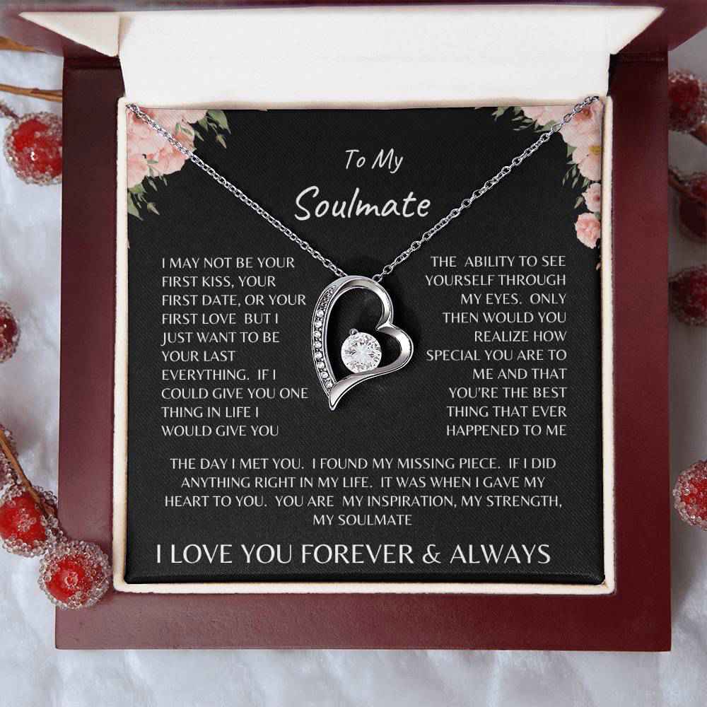 Soulmate Necklace - Perfect Gift for Her on Valentine's Day, Birthday, or Anniversary