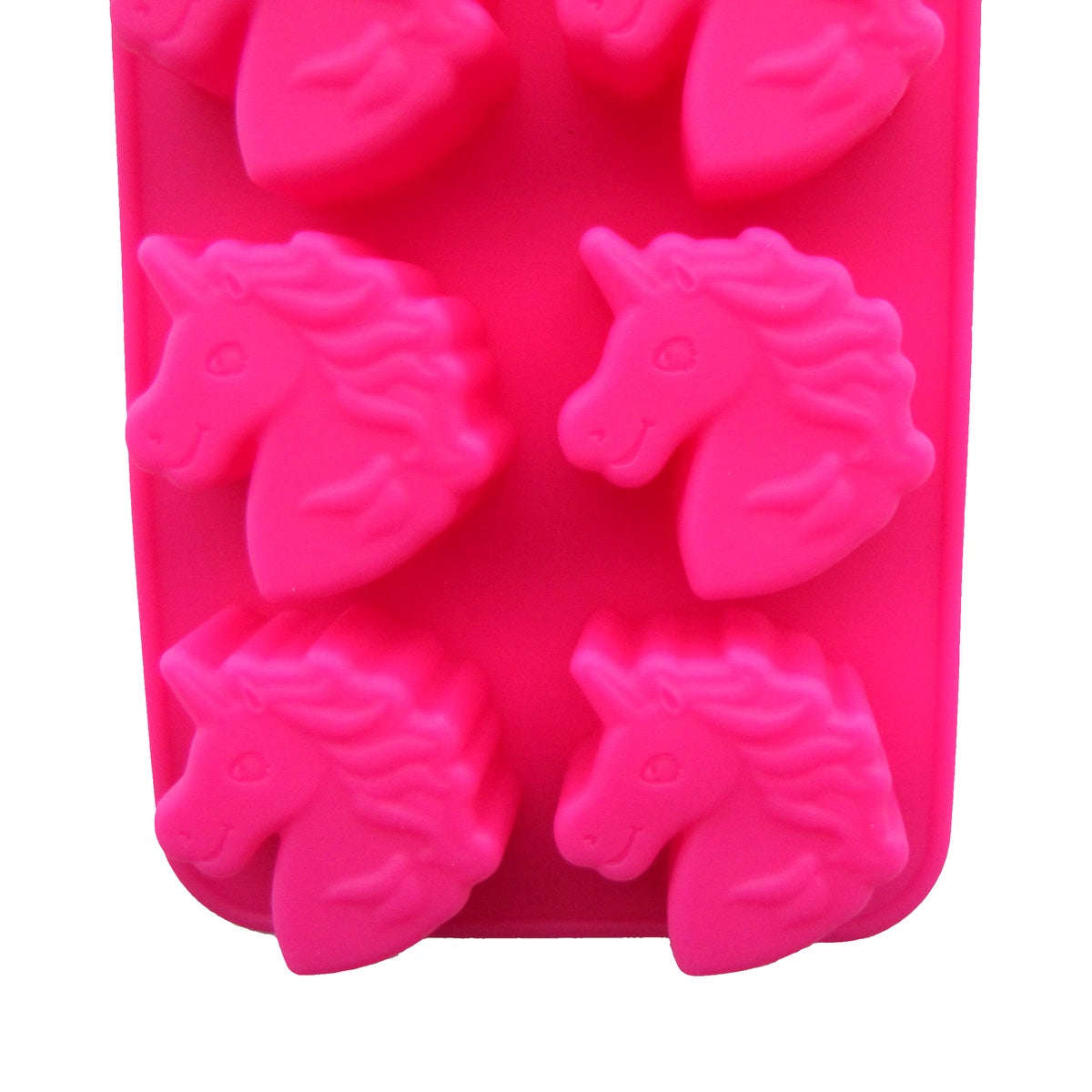 Silicone Unicorn Drink Ice Cube Gummy Mold Freezer Tray Hard Candy Edibles Maker