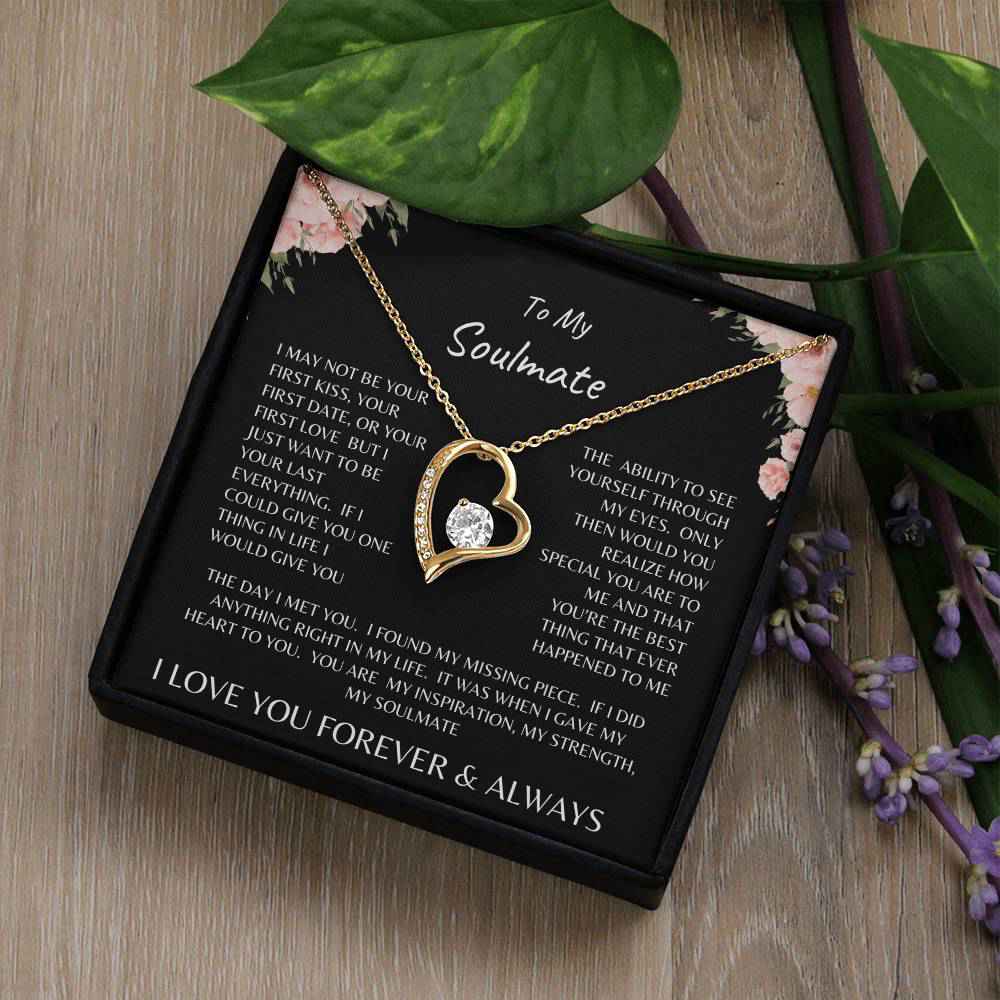 Soulmate Necklace - Perfect Gift for Her on Valentine's Day, Birthday, or Anniversary