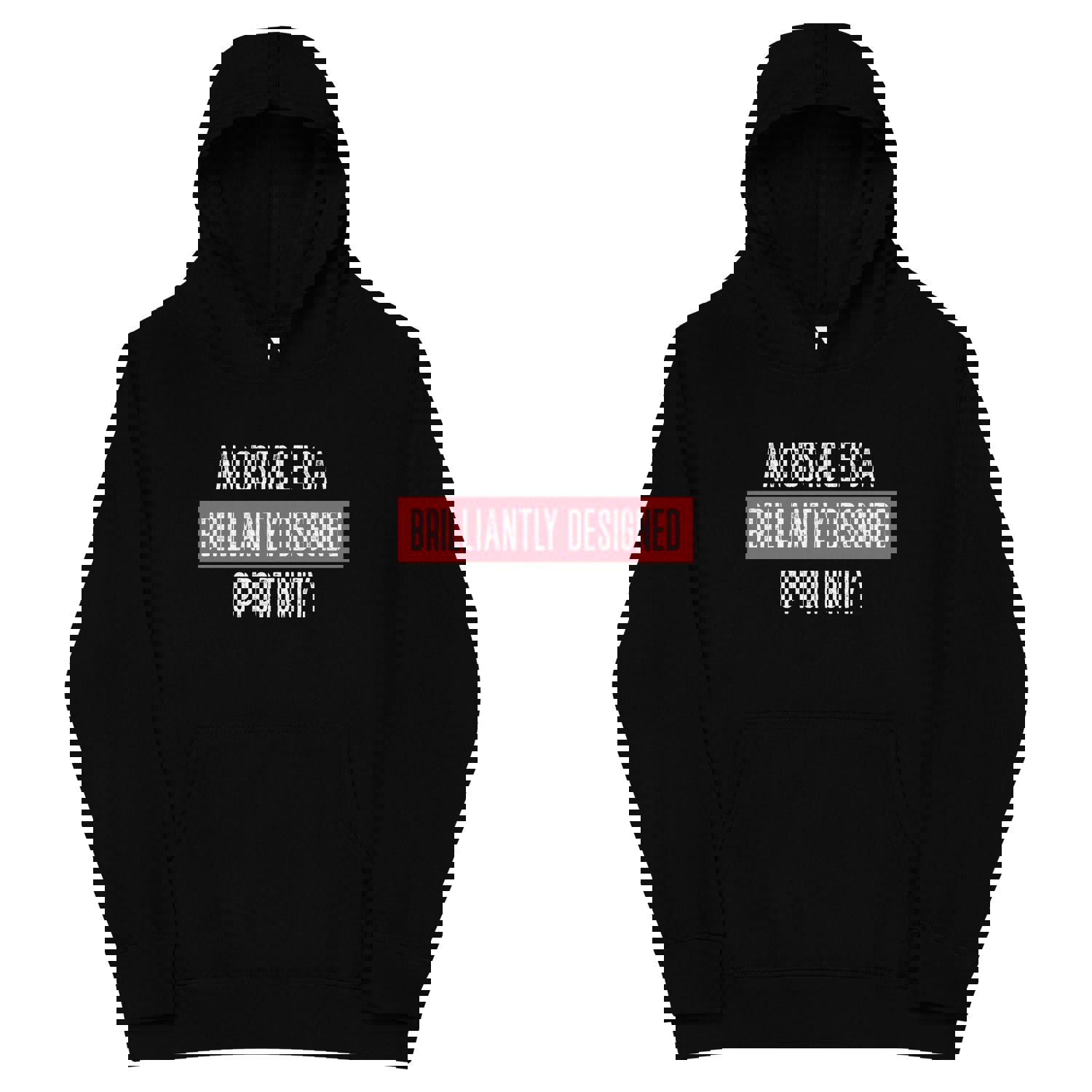 Mike Sorrentino Obstacles Opportunity Kids Hoodie