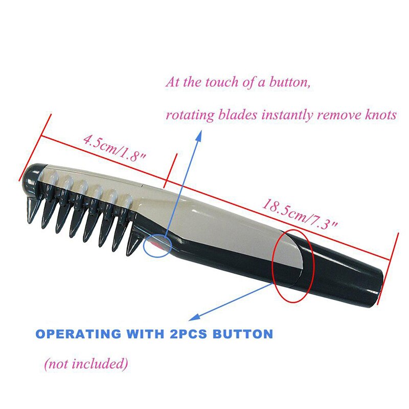 Smartpet Electric Pet Grooming Comb - Safe & Painless Hair Trimmer for Dogs and Cats