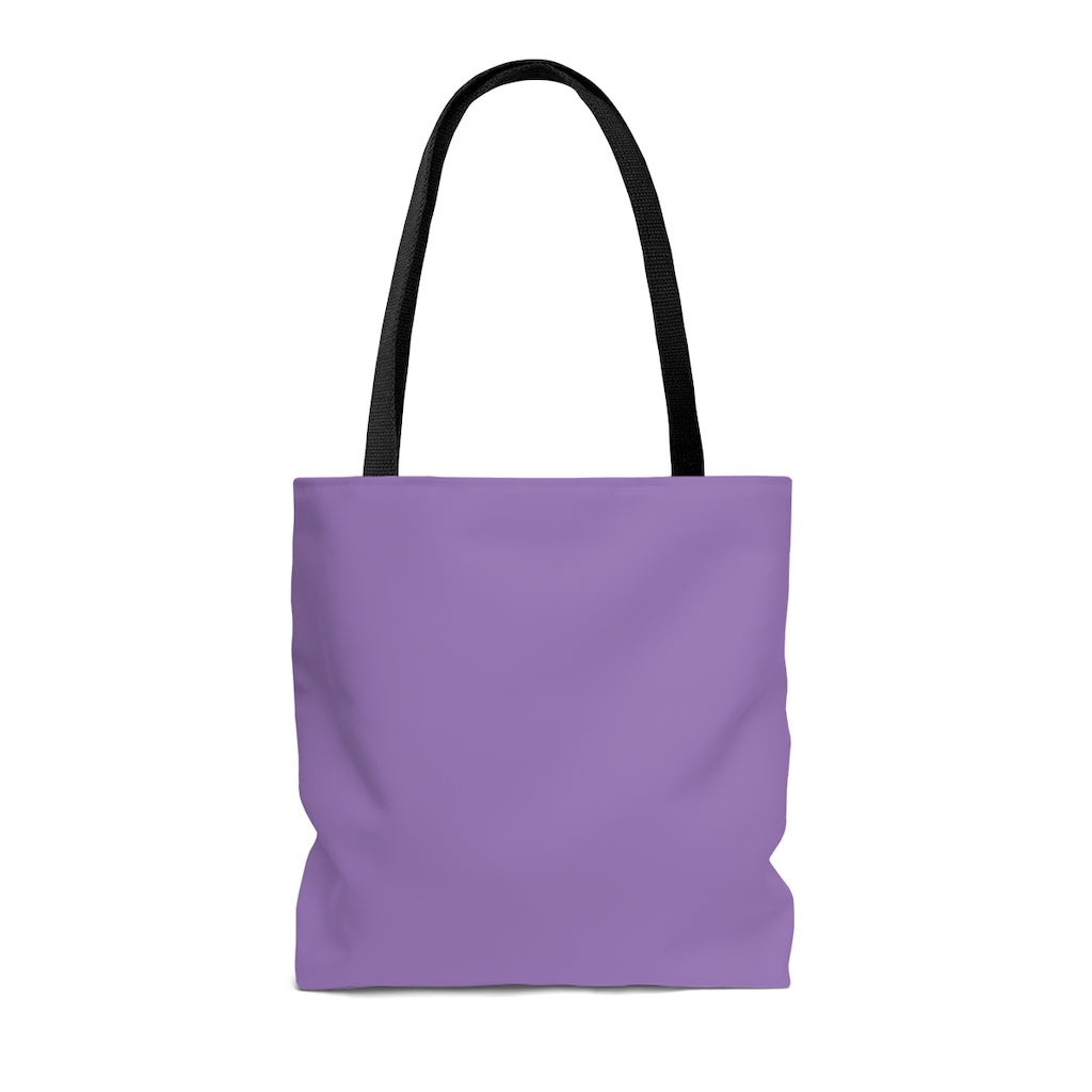 Frontline Healthcare Workers Thank You Purple AOP Tote Bag