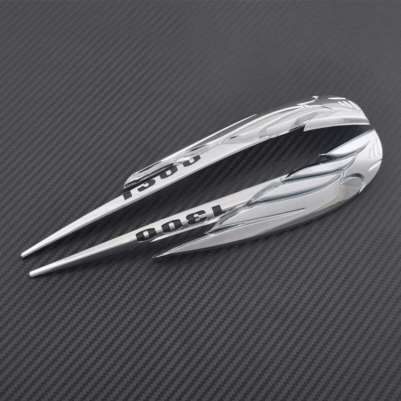 HONDA VTX1300 VTX 1300 C R S T Chrome ABS Fuel Gas Tank Emblem Badge Decoration 3D Decals Stickers