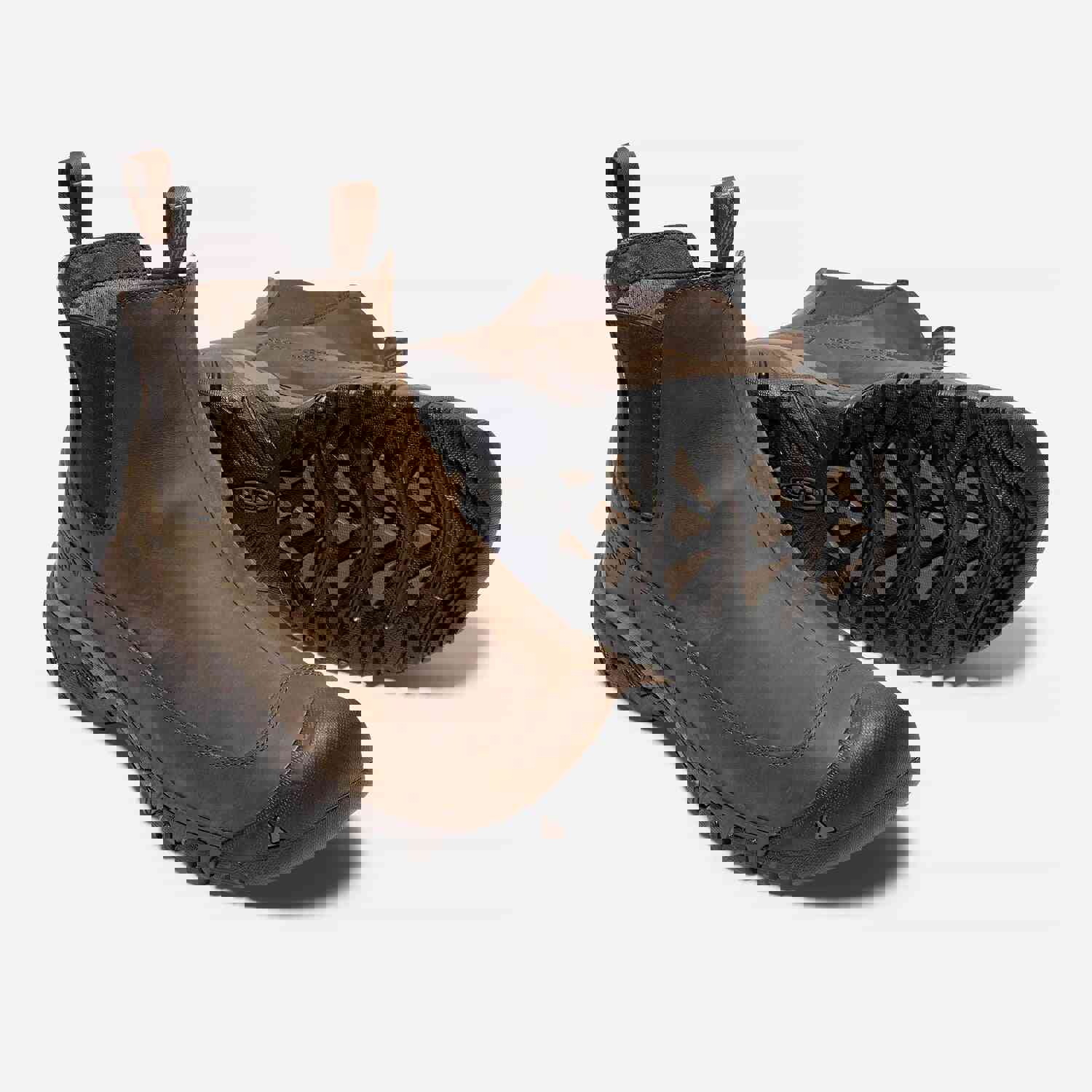Men's Keen Anchorage III Waterproof Boot - Dark Earth/Mulch